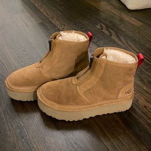 UGG / UGGS Women's Neumel Zip Platform Booties